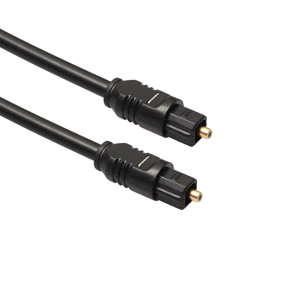 10m Od2.2 Black Stereo Cable Digital Audio Cable Fiber Optical Audio Cable