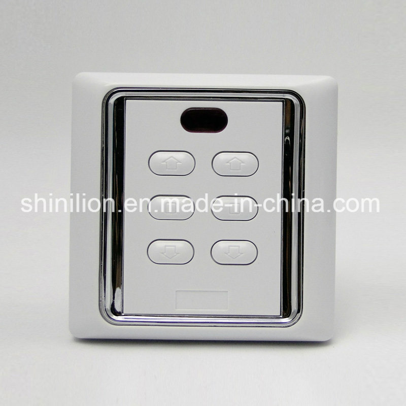 Roller Shutter Remote Control Wall Switch with Remote Function