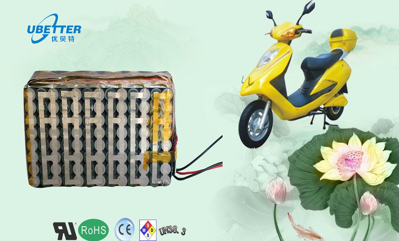 18650 Lithium ion Battery Pack 12V 120ah for E-Tools