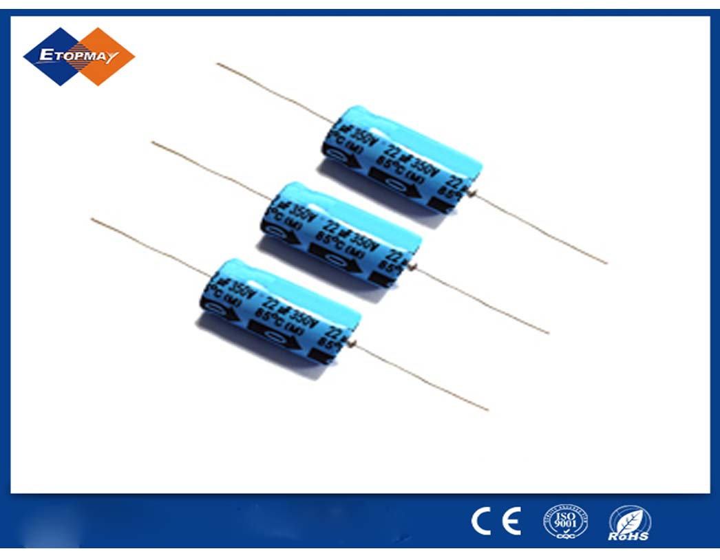 New Aluminum Electrolytic Capacitor Axial Topmay