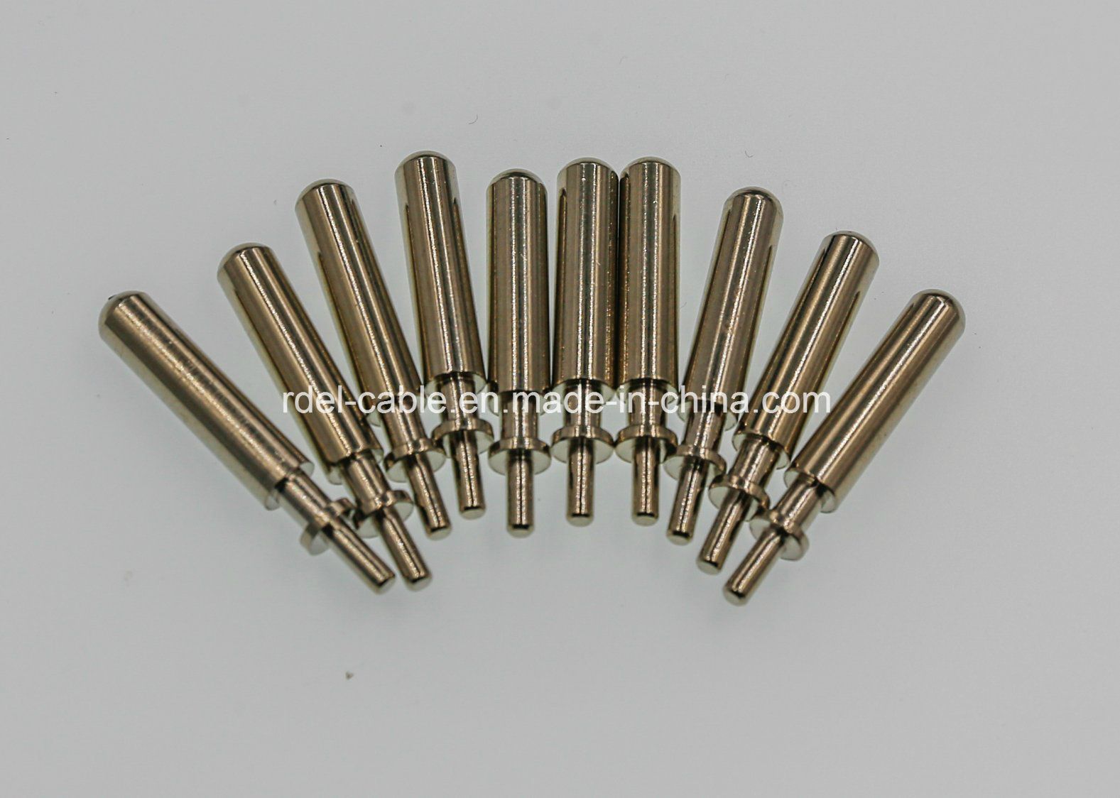 Plug Pins 4.0mm 4.8mm Hollow Solid Crimping Pin Insert RoHS VDE