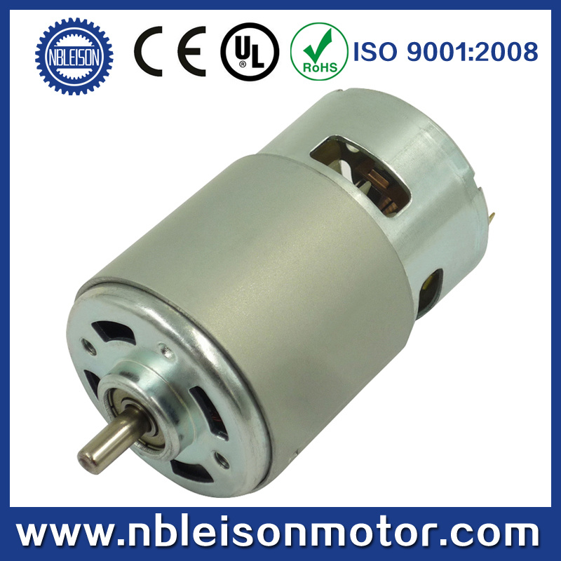 RS755 High Speed 9.6V 12V 18V 24V DC Motor for Power Tools