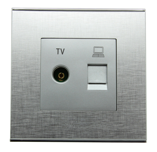 Ee-Ksmds-1 Factory Supply TV and Computer Wall Socket