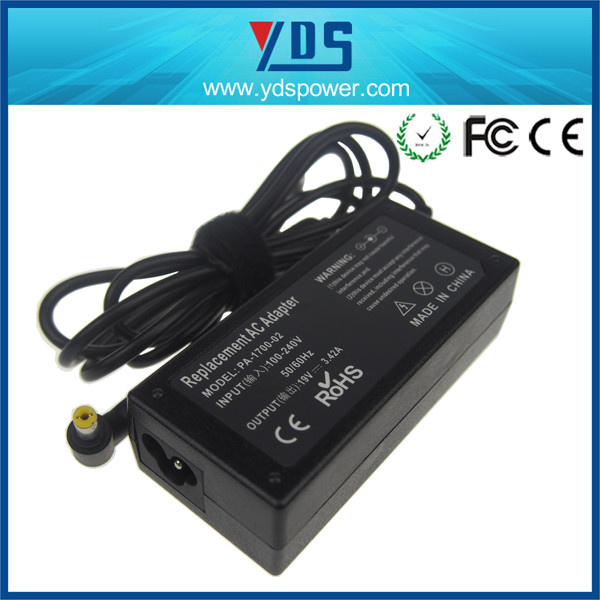 65W 19V 3.42A VDE Universal AC/DC Adapter