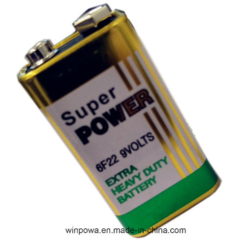 Snap Terminal PP3 Carbon Zinc 9V Battery