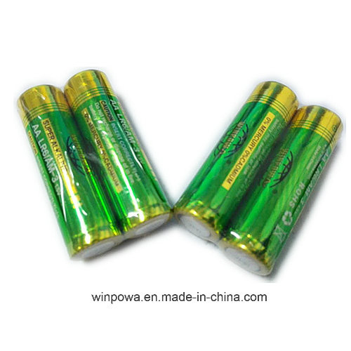 10 Years Shelf Time AA Alkaline Battery (LR6)