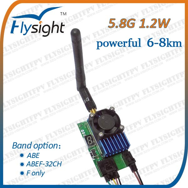 E7 Ultralight 1.2W Wireless Long-Range Video Transmitter/Sender for RC Jets