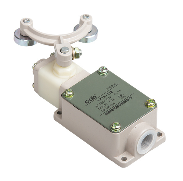 Double Roller Lever Limit Switch with Automatic Reset (LX19-212)