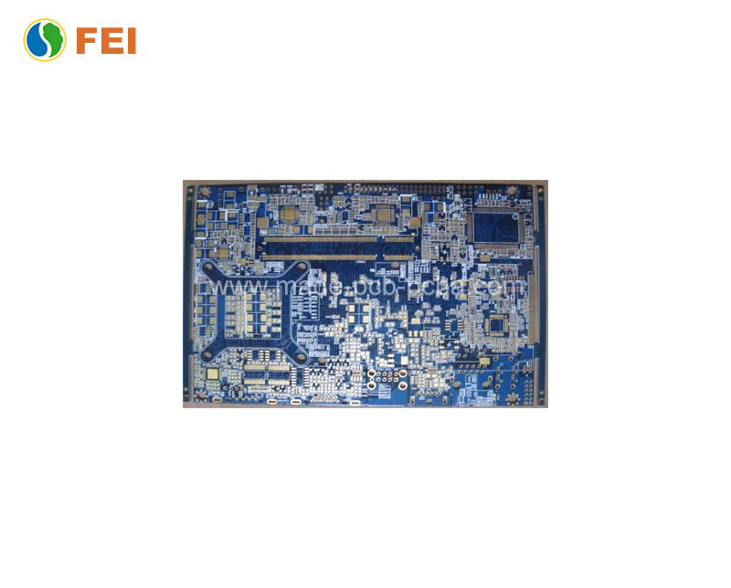 Custom OEM 4 Layer Gold Finger Multilayer Board with FR4 Materials (FEI253)