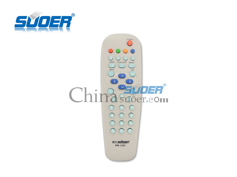 Suoer Factory Price Universal Remote Control (RM-120)