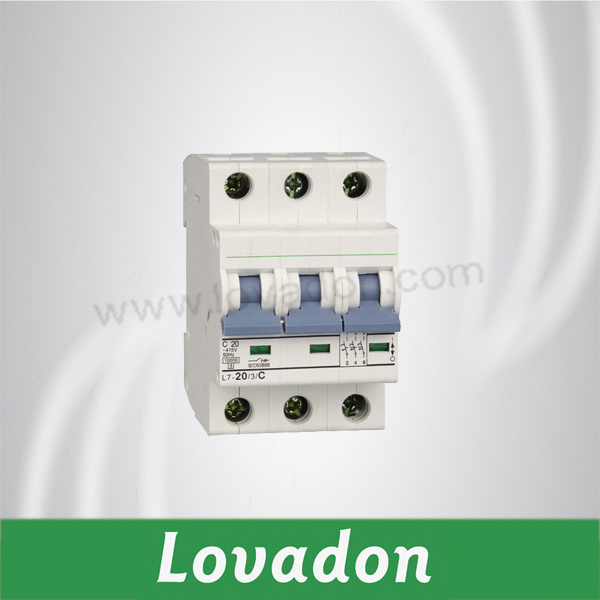 Good Quality L7 3 Pole Miniature Circuit Breaker