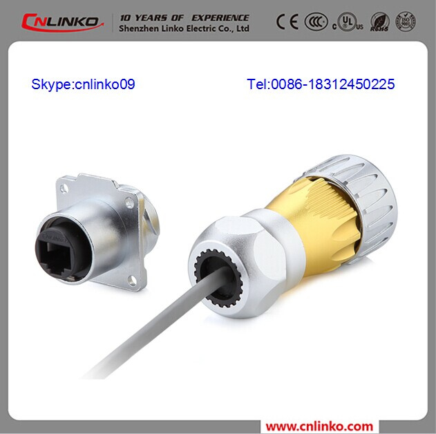 RJ45 Connector with Cat 5e Cable