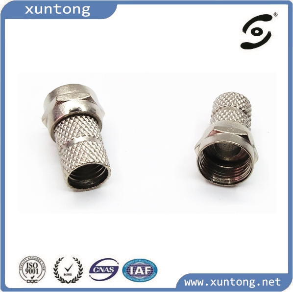 F Male Twist on Connector