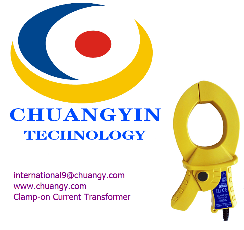 500A AC Clamp-on Current Transformer Split Core CT