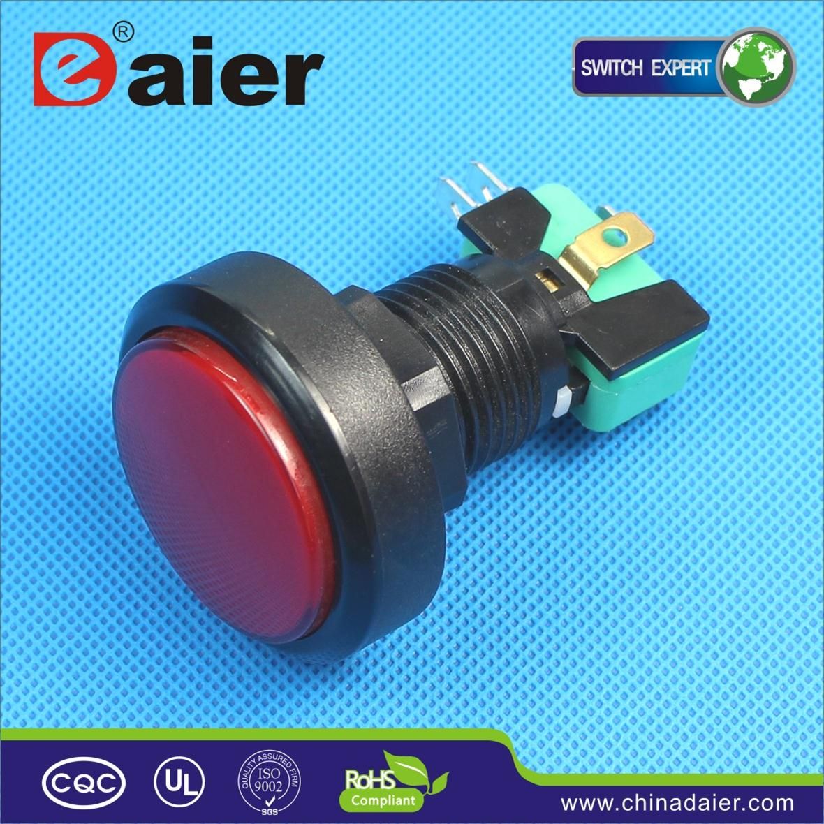 Arcade Game Machine Illuminated Push Button Micro Switch (PBS-32-2)