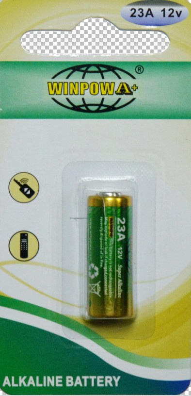 12V Alkaline Dry Battery Pack for Keyless Transmitter (23A)