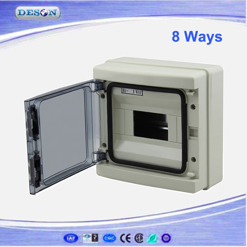 IP55 8 Way Waterproof Electrical Distribution Box