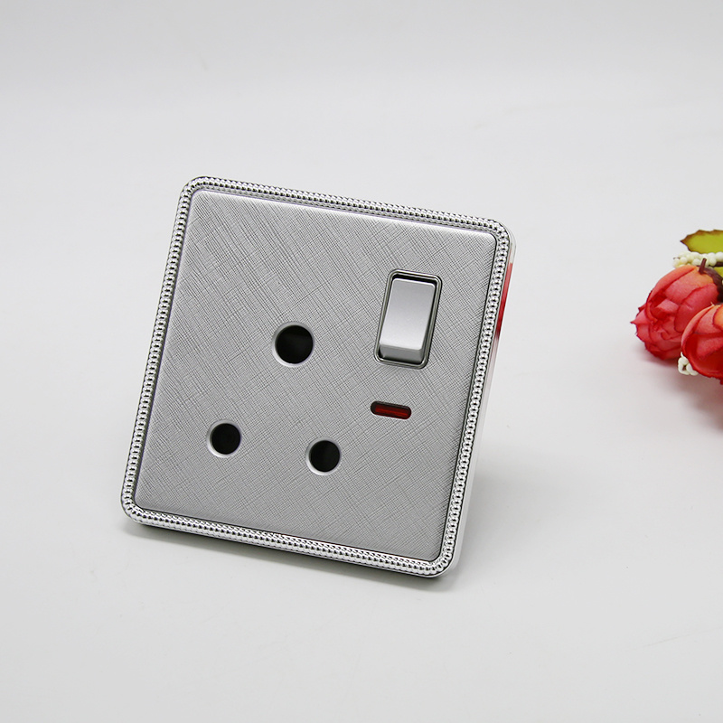 One Gang Switched Socket with Neon 2018 New Model