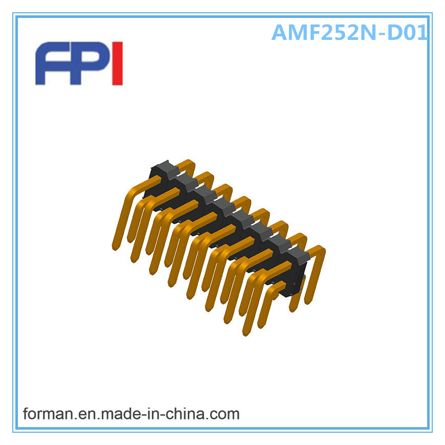 Double Row 16 Pins 2.54mm Pitch DIP Type Pin Header for PCB