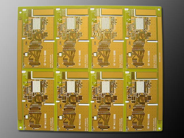 Low Price Multilayer PCB with Yellow Solder Mask
