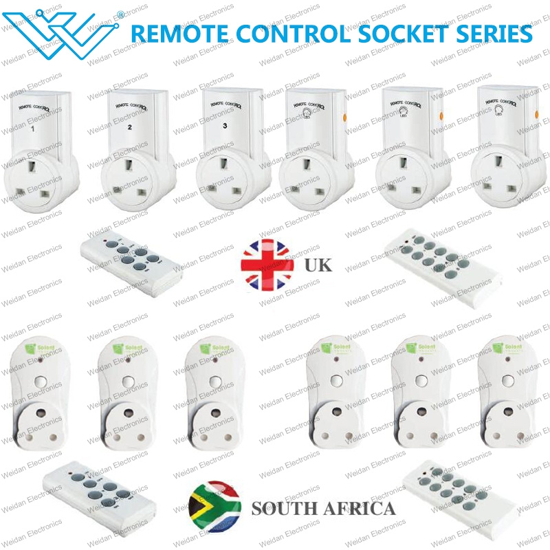 UK/South Africa Smart Plug Intelligent Remote Control Power Socket