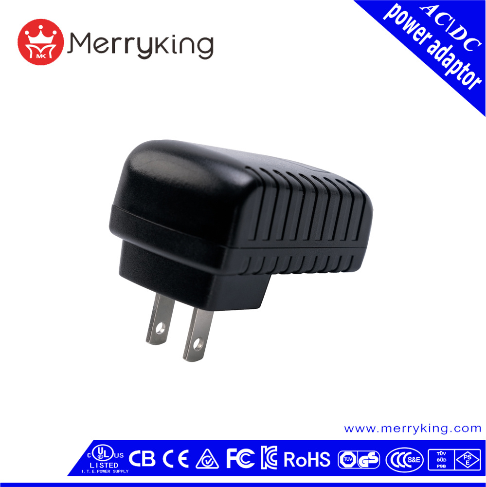 UL Approval 12V 1A Power Adapter DOE Level VI CCTV Power Supply