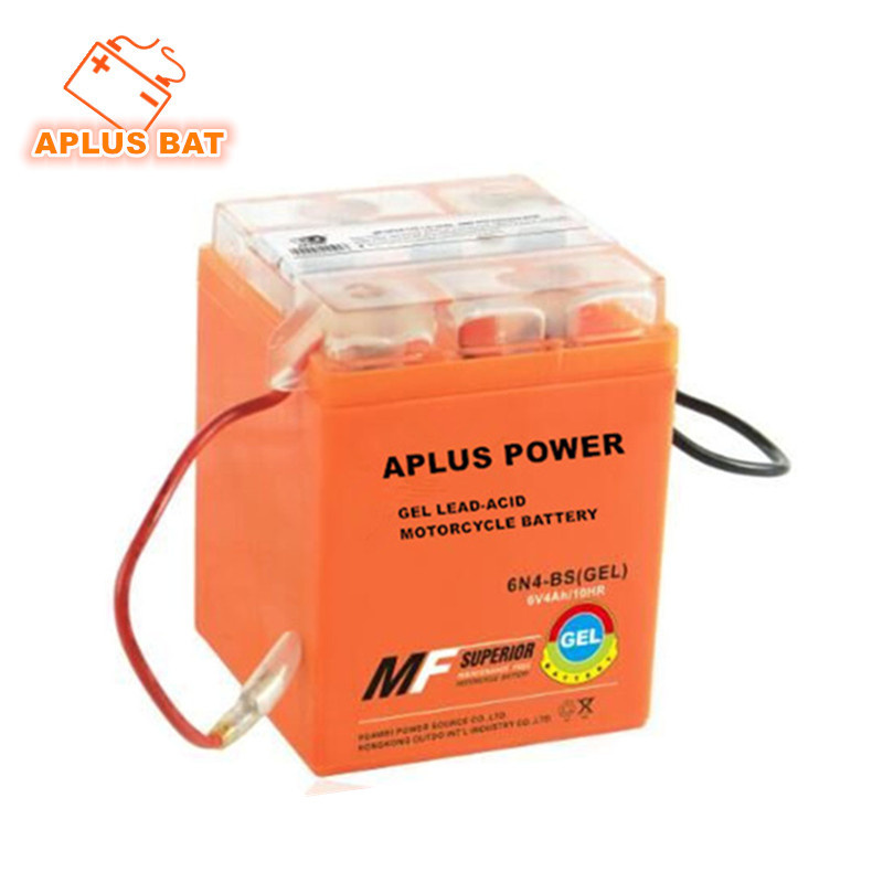 New Type Maintenance Free 6V 4ah Motorcycle Gel Batteries 6n4-BS