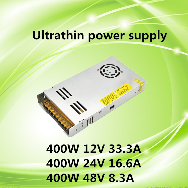AC/ DC 12V 33A Switching Power Supply 400W for LED Lighting SMPS