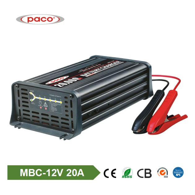 Paco Smart Universal External Automatic 12V Car Battery Charger