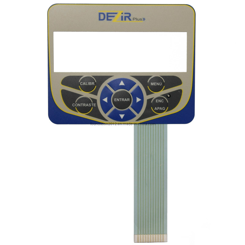 Silk Screen Printing Control Keypad Film Circuit Membrane Switch