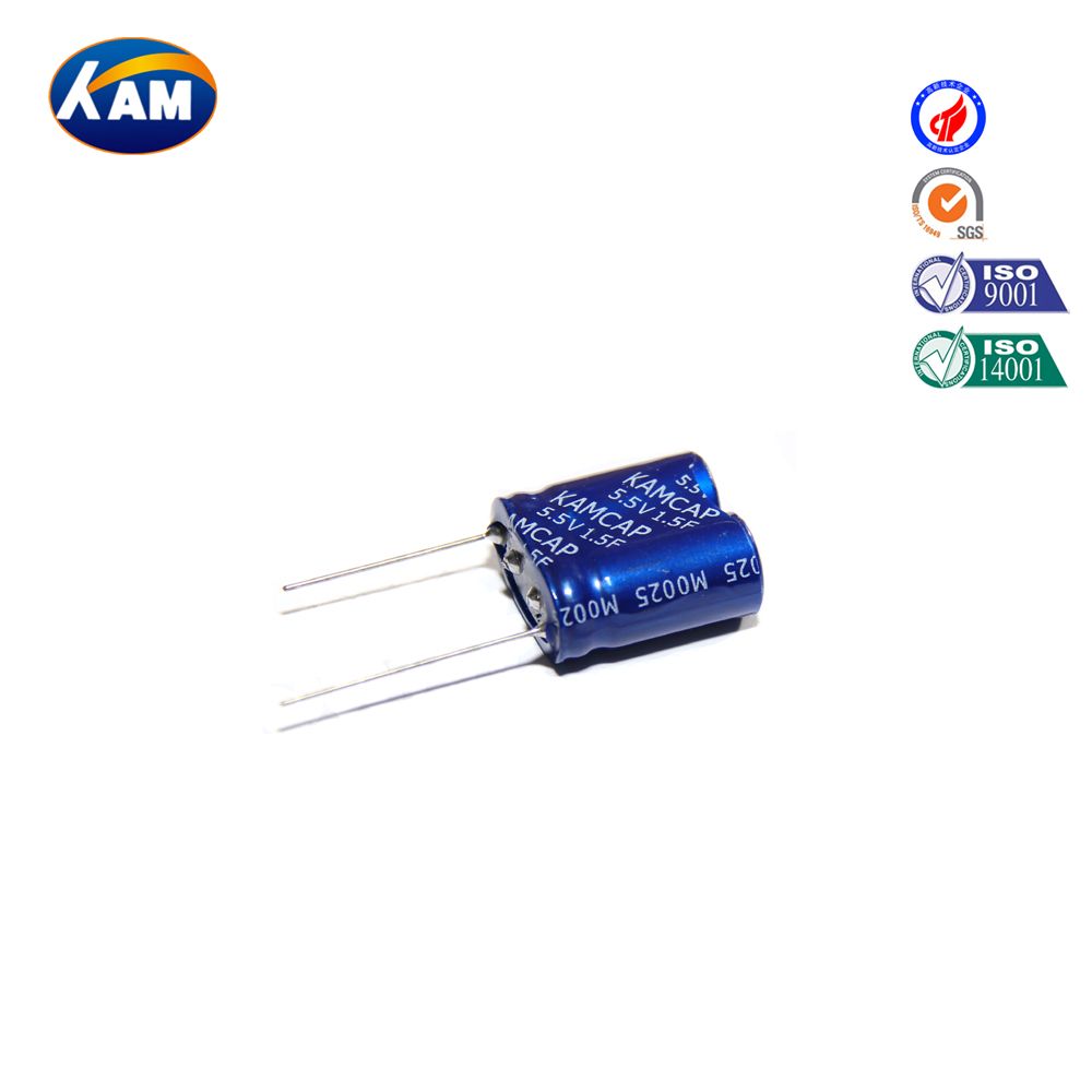 Sueper Capacitor 5.5V 1.5f Combined High Temperature 85 Degrees Celsius Series