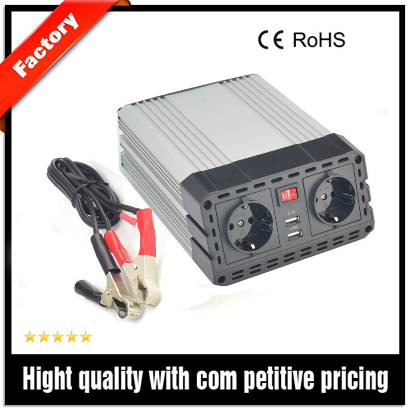 Aluminum Alloy Housing 600W Modified Sine Wave Power Inverter