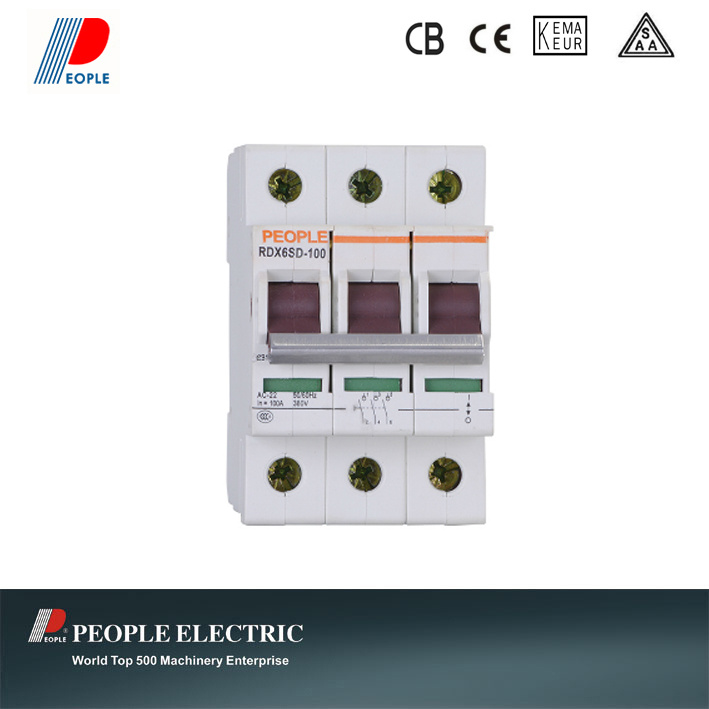 Isolation Switch 400V 100A Rdx6SD-100 3p