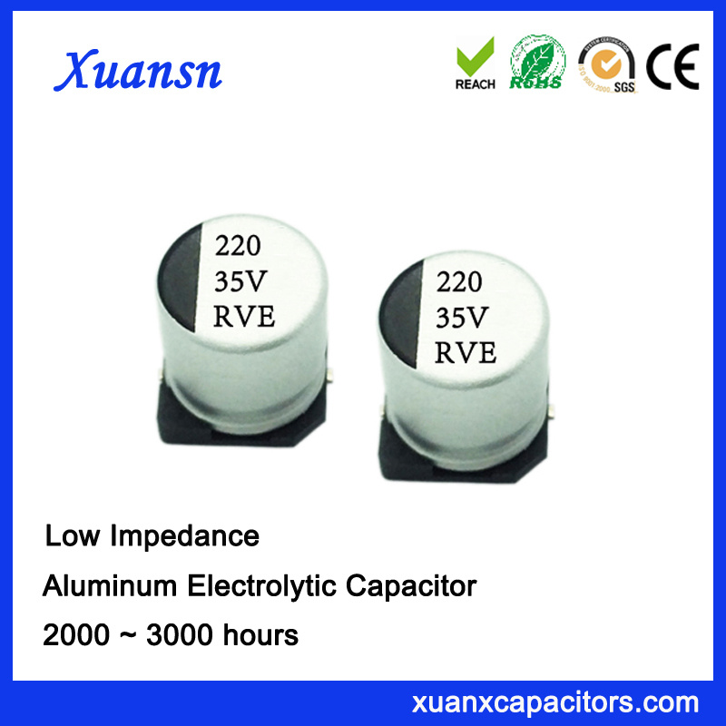 220UF 35V Chip Surface Mount High Frequency Capacitor