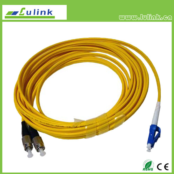 Fiber Optic Patch Cord with Single Model Duplex for Sale