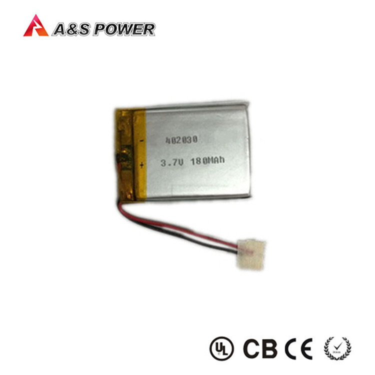 Rechargeable 3.7V 180mAh Mobile Phone Lithium Polymer Battery with UL