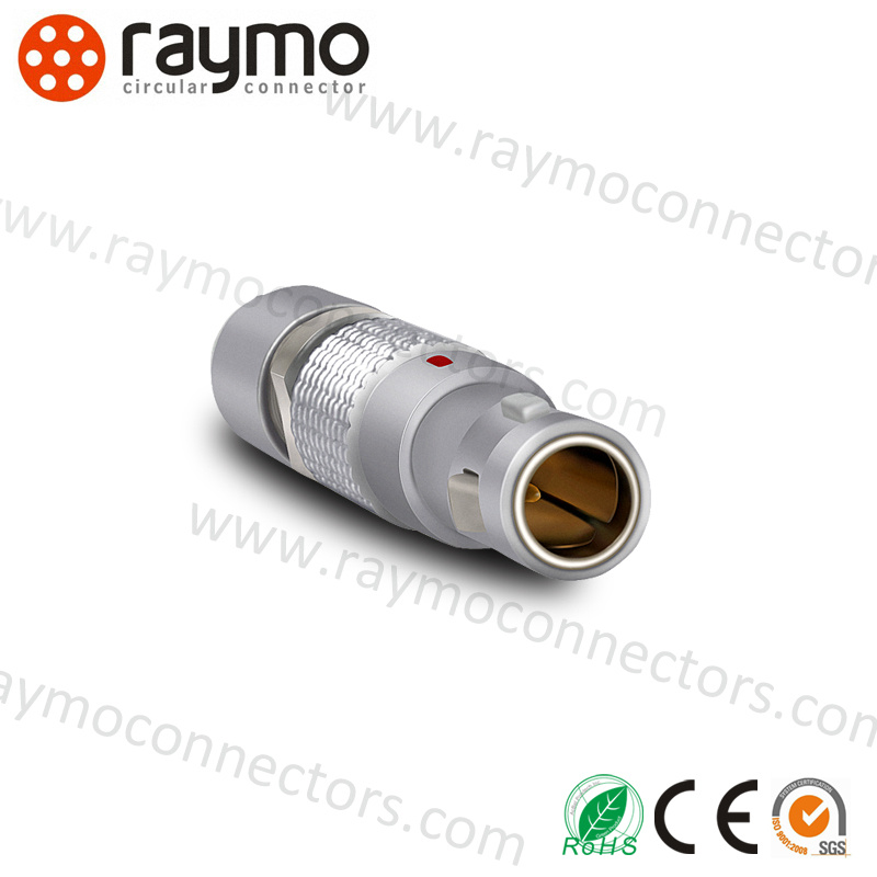 New Lemos Fgg 2b Series 4 Contact Circualr Push Pull Plug and Socket Connector