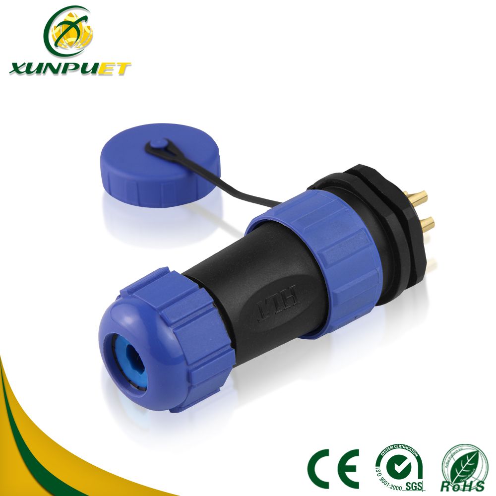 Low Frequency 5-15A Male to Female Wire Electrical Connector