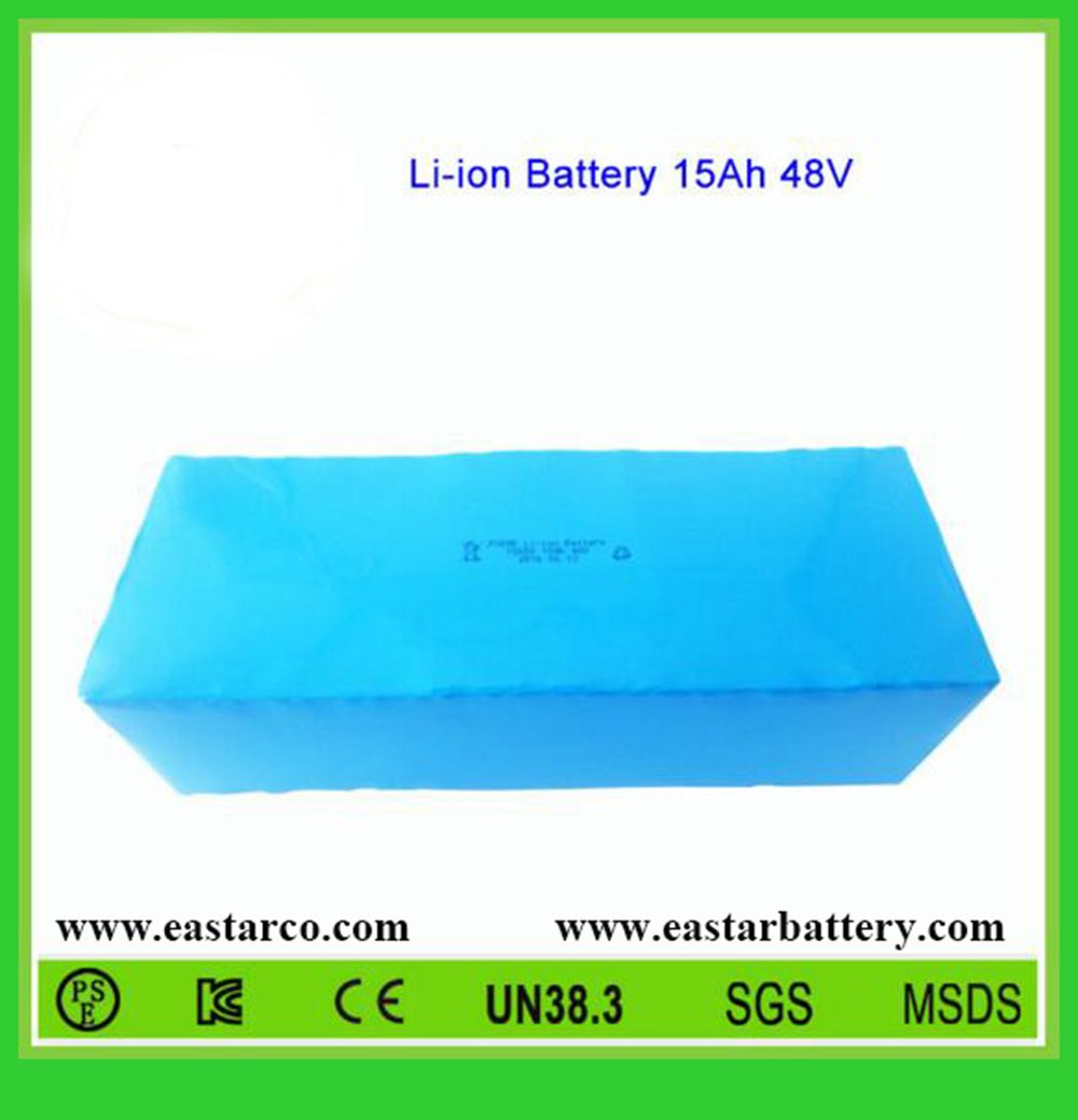 48V 18ah Rechargeable Lithium Battery Pack with Ce Certification