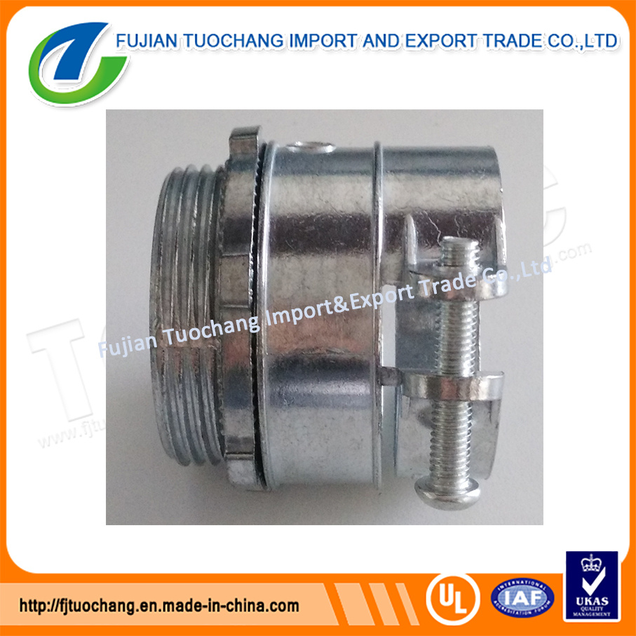 Straight Squeeze Connector for Flexible Conduit