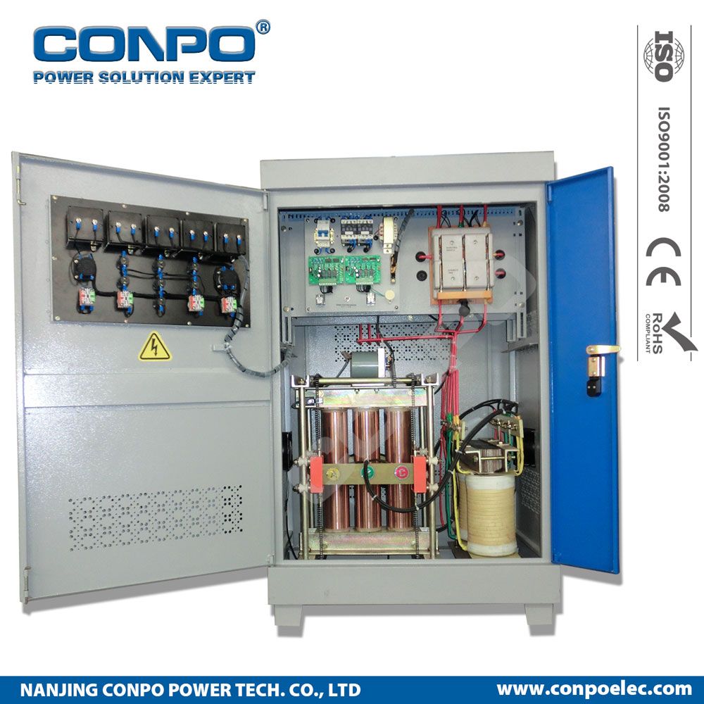 SBW-30kVA 3phase Industrial-Grade Compensated Voltage Stabilizer/Regulator