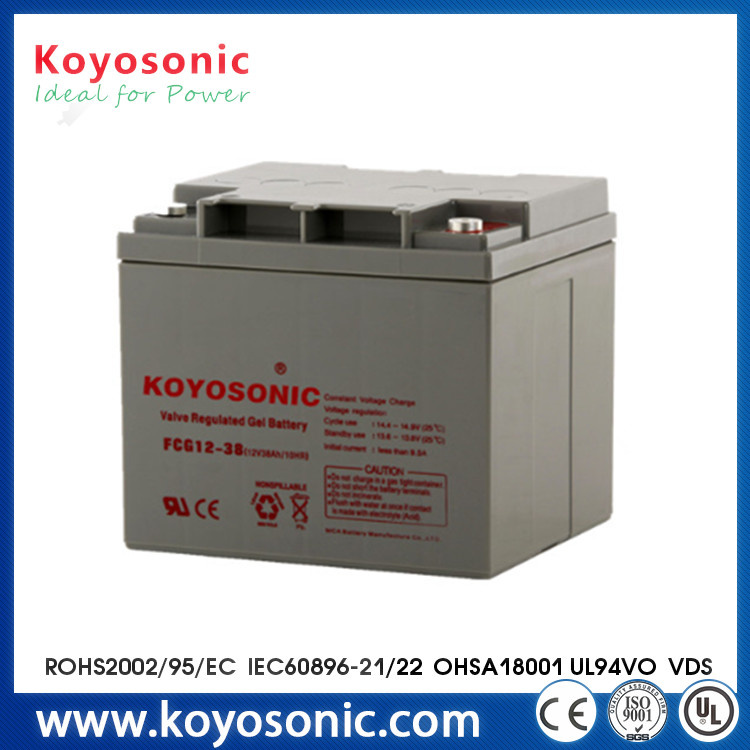 High Quality Silicone Gel Battery 12V 40ah Battery Deep Cycle Gel Battery