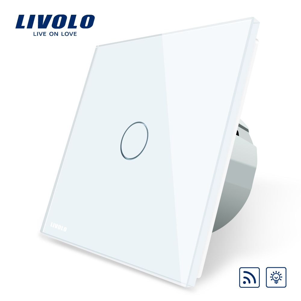 Livolo EU Standard Remote&Dimmer Wall Light Touch Switch Vl-C701dr-11
