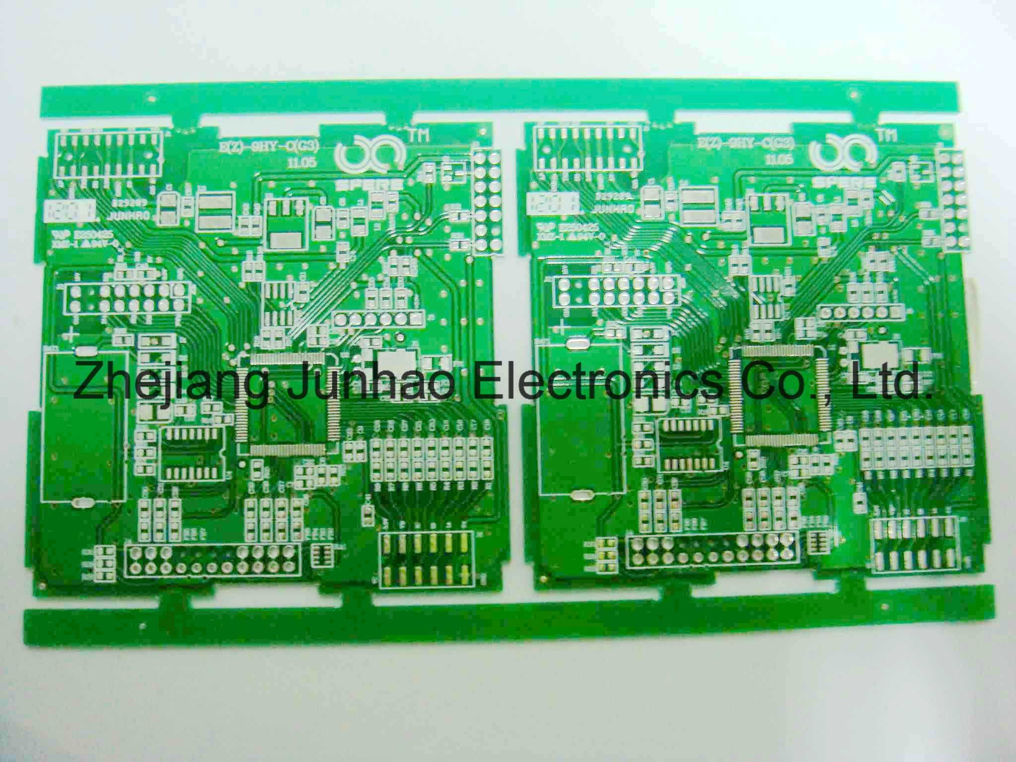 2 Layer Printed Circuit Board (PCB) Green Solder Mask