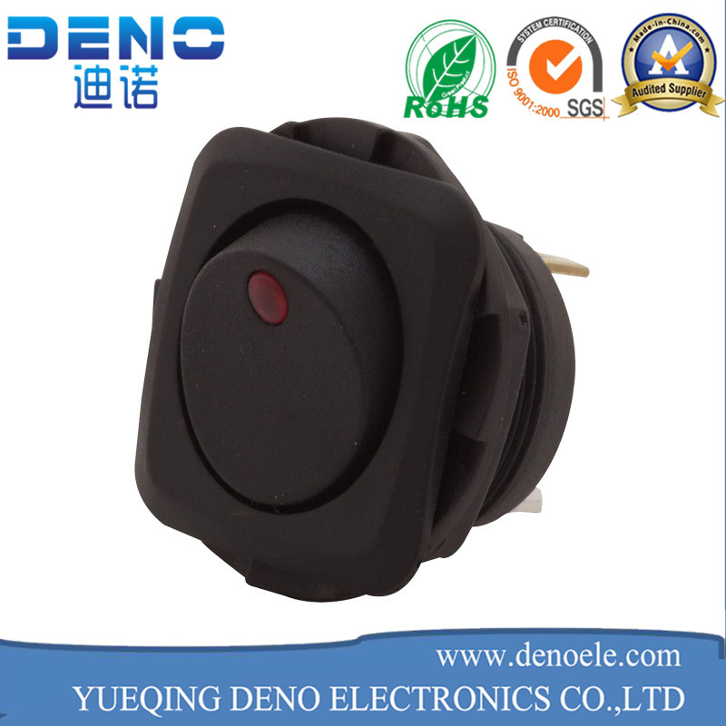 12V Illuminated Mini Rocker Switch Waterproof Rocker Switch