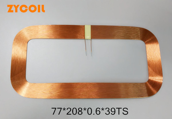 Rectangular Large RFID Air Copper Inductive Coil