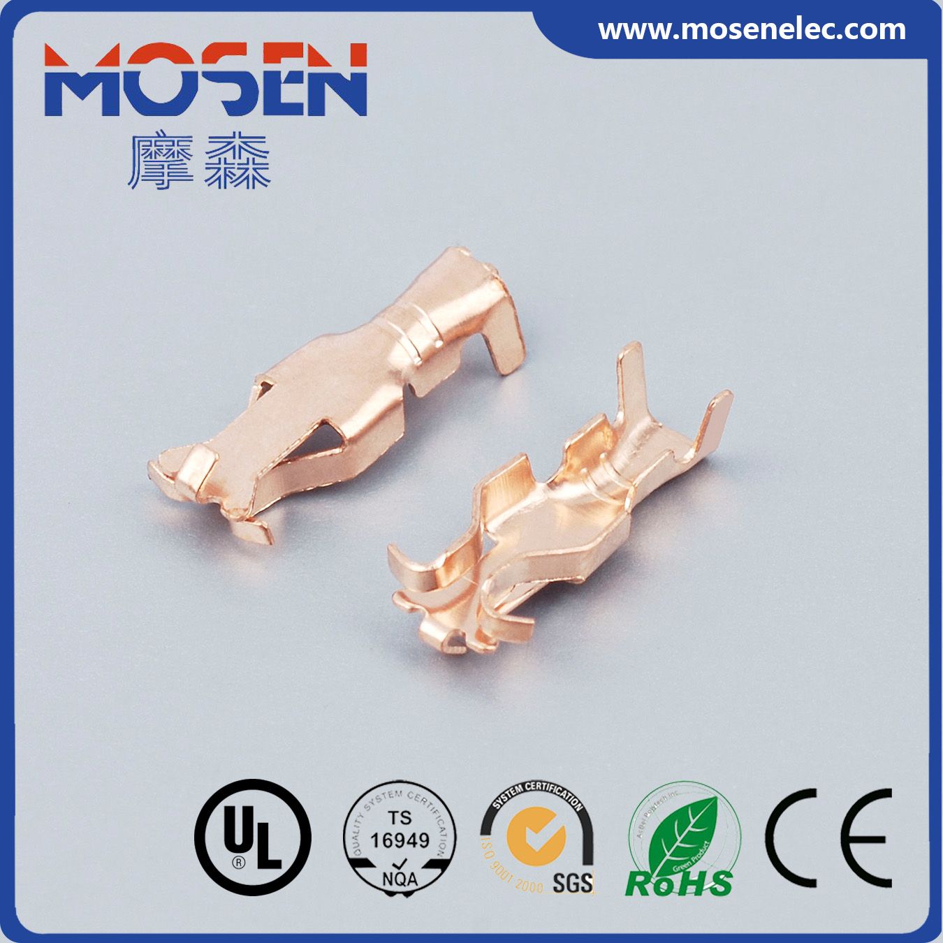 Lamp Socket Terminal Electrical Connectors Djd028-2 Wire Connector
