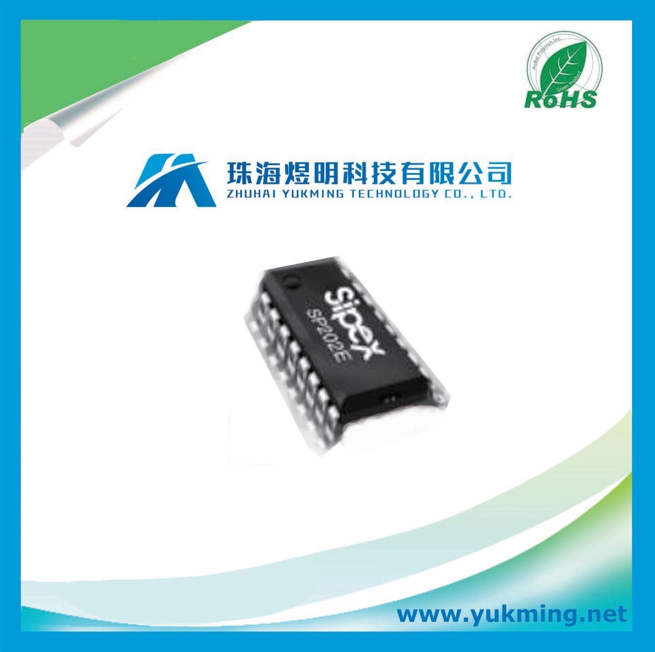 IC Integrated Circuit of Line Driver and Receiver Pairs Sp232een