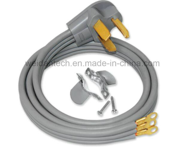 3 Pole/ 3 Wre Srdt 30 AMP AWG10 Dryer Power Cord