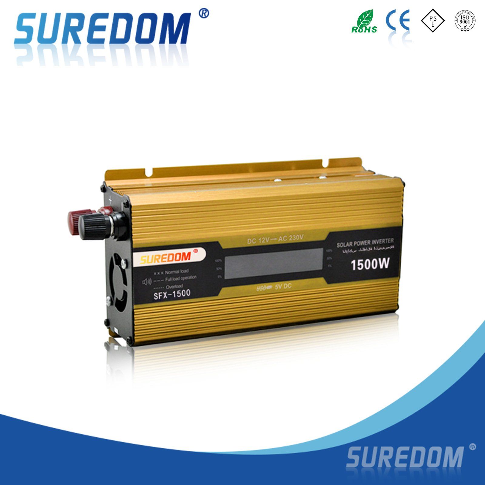 1500W LCD Car Voltage Converter/Inverter